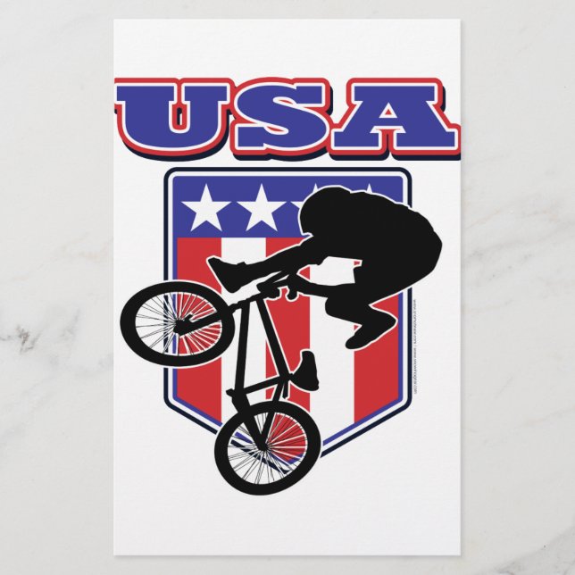 Papelaria USA BMX Biker (Frente)