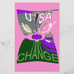 Papelaria USA Change Art Impressão
