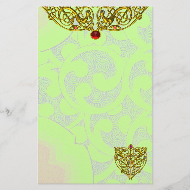 Papelaria VALENTINE HIPER , verde (Frente)