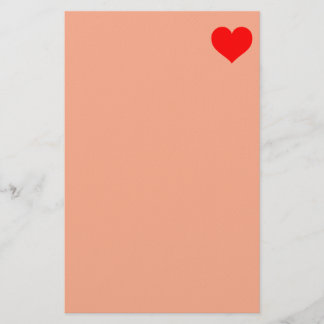 Papelaria Valentine's pink stationery
