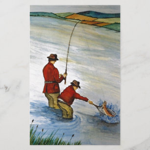 Papelaria Viagem de pesca do pai e do filho
