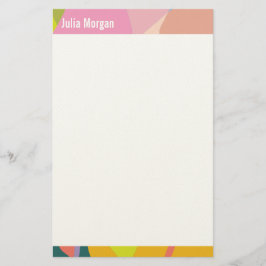 Papelaria Vibrações Tropicais Coloridas