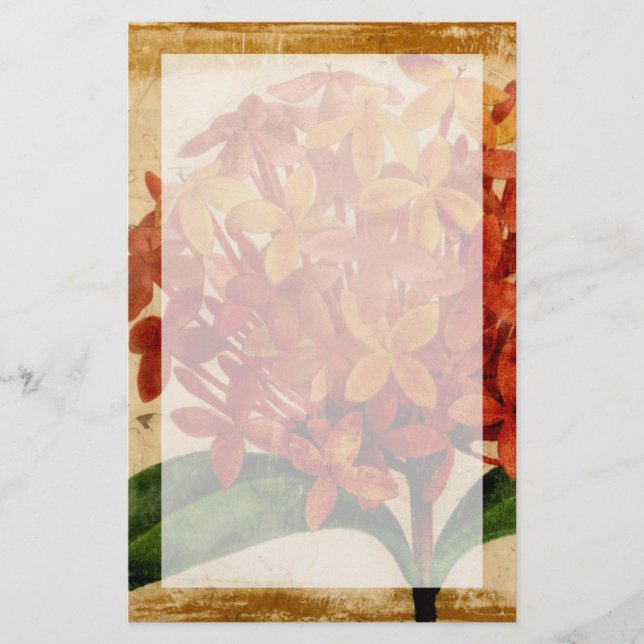 Papelaria Vibrant Floral III (Frente)