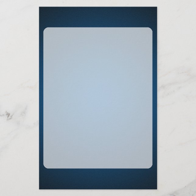 Papelaria Vigneta Azul-Preto Granulado (Frente)