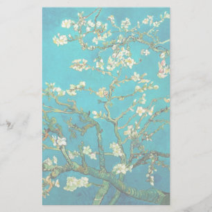 Papelaria Vincent Van Gogh Blossoming Almond Tree Arte Flora