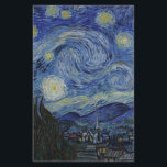 Papelaria Vincent Van Gogh - Noite Estrelada. Pintura<br><div class="desc">Vincent Van Gogh - pintura de Starry Night.
trabalho de arte clássico de um dos pintores mais famosos do mundo.
Lindas cores e espirros!</div>