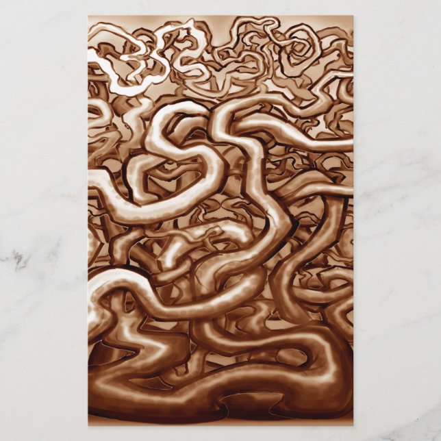 Papelaria Vinhas de castanha (Frente)