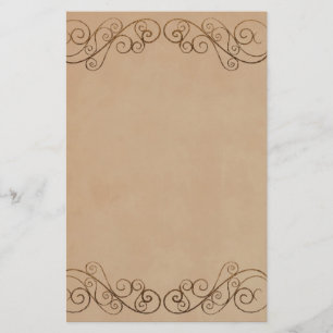 Papelaria Vintage Beige Wedding