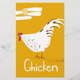 Papelaria Vintage Chicken
