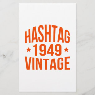 Papelaria Vintage da Hashtag 1949