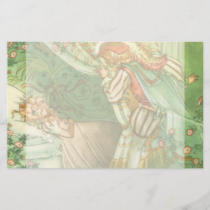Papelaria Vintage Fairy Tale, Princesa Adormecida