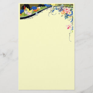 Papelaria Vintage floral