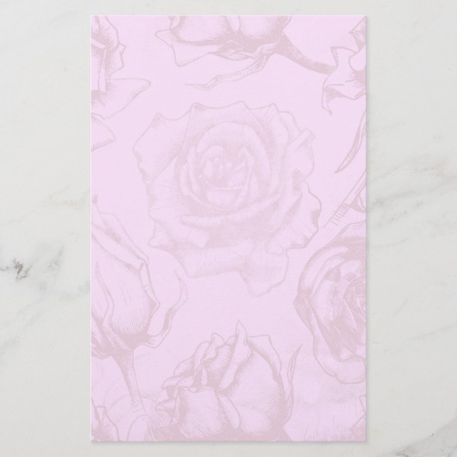 Papelaria Vintage Flower Wedding (Frente)