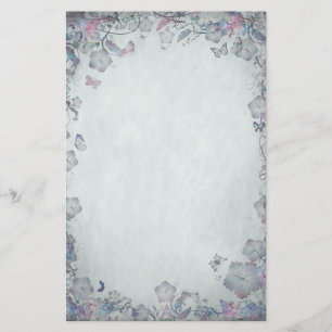 Papelaria Vintage Flowers & Butterfly's Wedding