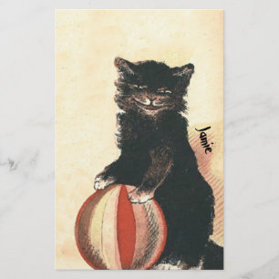 Papelaria Vintage HALLOWEEN Black Cat