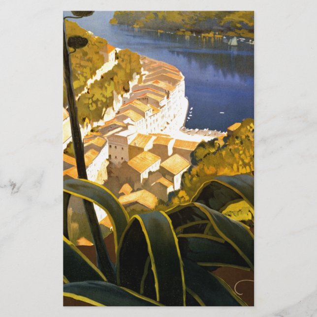 Papelaria Vintage Portofino Itália (Frente)