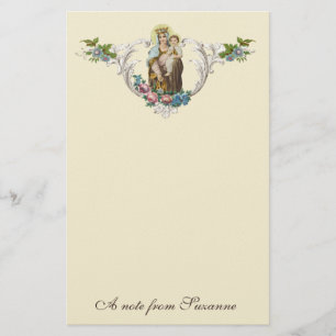 Papelaria Virgem Católica Maria Jesus Monte Carmel religios