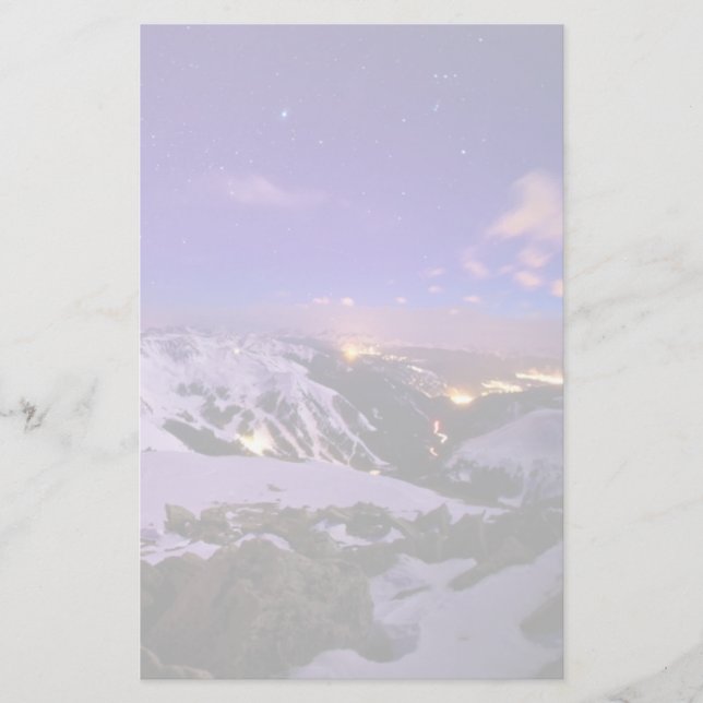 Papelaria Vista Celestial de Cupido (Frente)