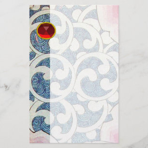 PAPELARIA WAVES RED RUBY