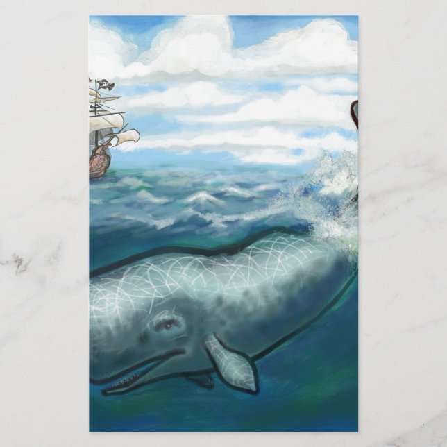 Papelaria Whale Ho (Frente)