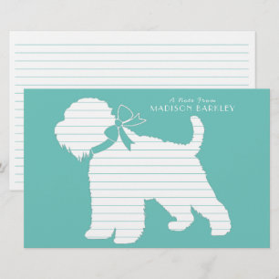 Papelaria Wheaten Terrier Dog Puppy