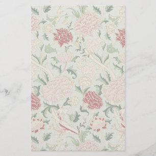 Papelaria William Morris Cray Floral Pre-Raphaelite Vintage