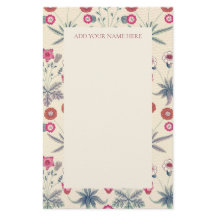 WILLIAM MORRIS "DAISY" PATTERN STATIONERY