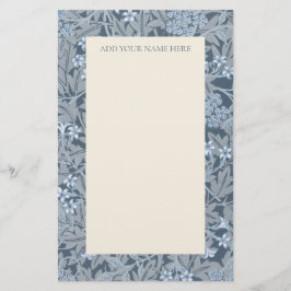 PAPELARIA WILLIAM MORRIS "JASMINE" PATTERN STATIONERY