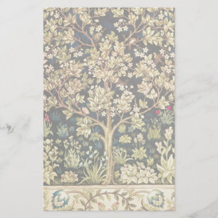 Papelaria William Morris Tree Of Life Vintage Pre-Raphaelite
