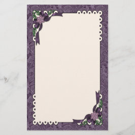 Papelaria Winter Plum Poinsettia