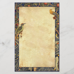 Papelaria Wm Morris Woodpecker1877 Pre-Raphaelite Stationery