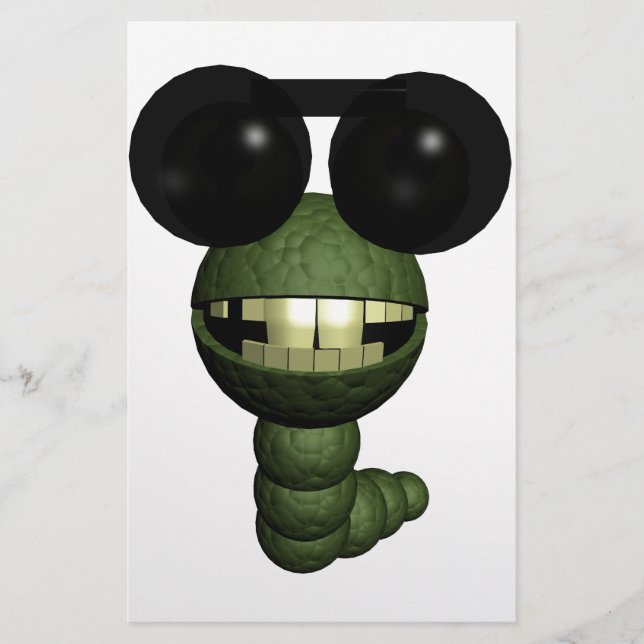 Papelaria Wurm mit Sonnenbrilhle (Frente)