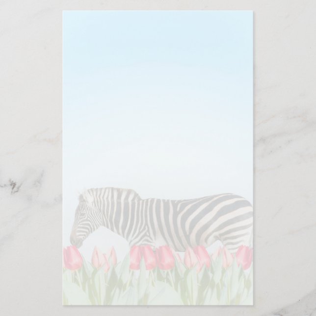 Papelaria Zebra entre as Tulipas (Frente)