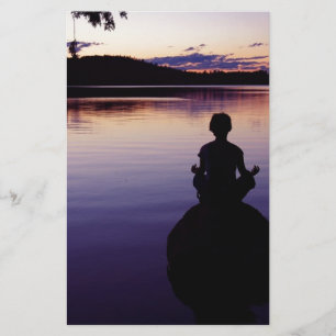 Papelaria Zen peace yoga stillness meditation Natureza