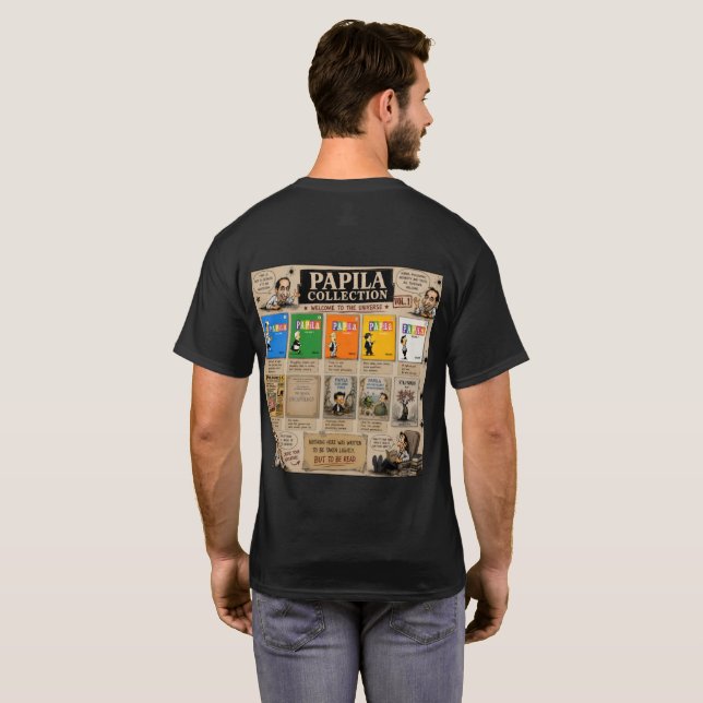 Papila Collection T-Shirt – Back Print (Parte Traseira Completa)