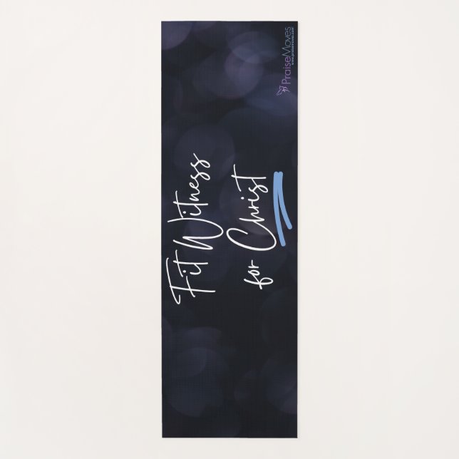 Papo de Exercício Elogios - tapete escuro (Frente)