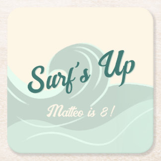 Papo de Praia: Porta-copos de papel para festa de 