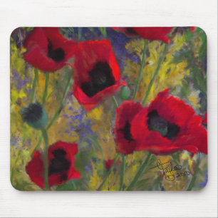 Papoilas Mousepad de Alicias