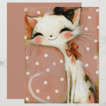 Papper de Scrapbook de Gato Terracota Rosa Empoeir