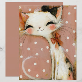 Papper de Scrapbook de Gato Terracota Rosa Empoeir