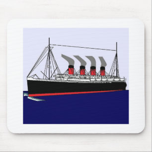 Paquebot France Mousepad 1912