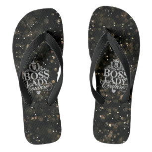 Par de Chinelos Boss Lady Couture