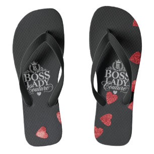 Par de Chinelos Boss Lady Couture