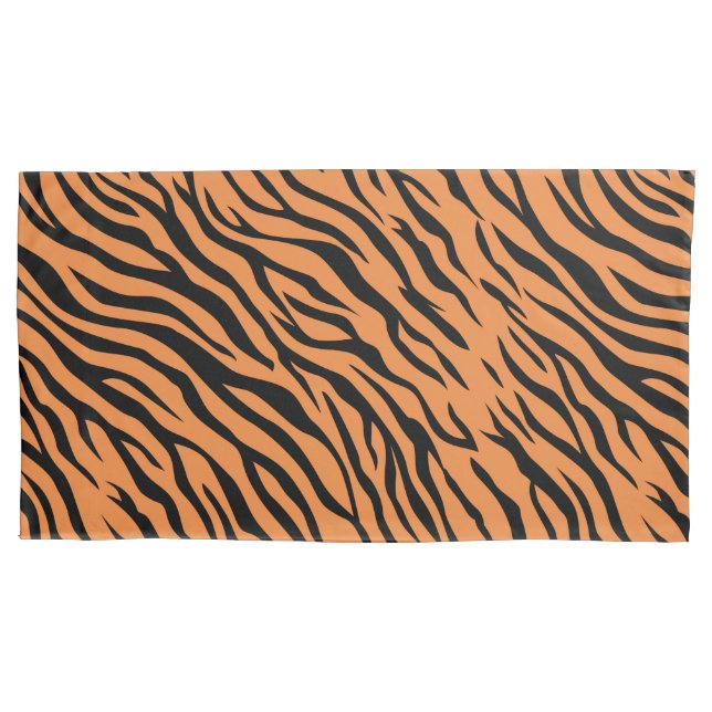 Par de fronhas King Size Tiger King (Frente-Esquerda)