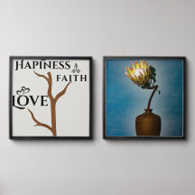 Par de Galeria Minimalista Moderna - Citação Signi