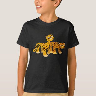 Par de Queijo de Cartoon Bonito T-Shirts para cria