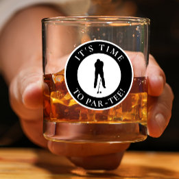 Par Golfer Engraçado Humor Moderno Preto Para Ele