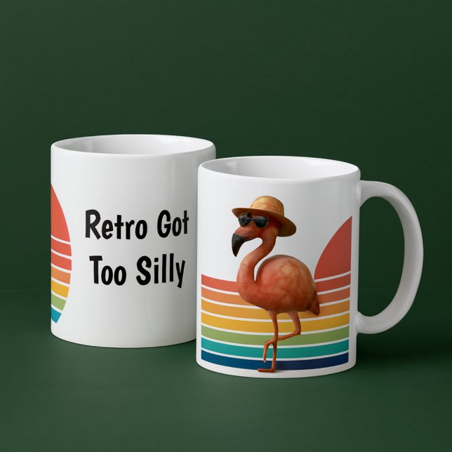 Par Retro Flamingo & Silly Vibes Duo de Canecas –  (Criador carregado)