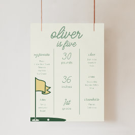 Par-Tee Golf Themed Poster