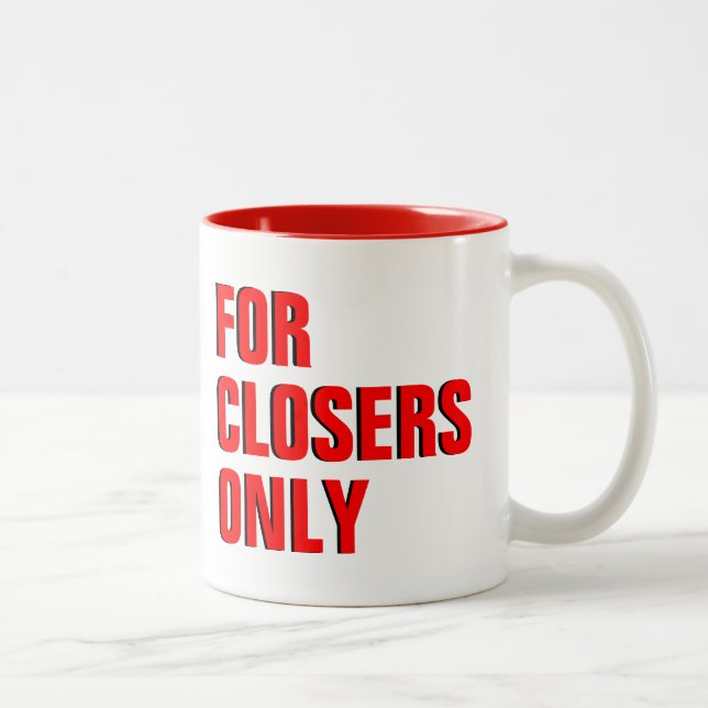 Para a caneca de café de Closers somente (Direita)